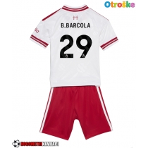 Otroške Nogometnih dresov Liverpool Bradley Barcola #29 Gostujoči 2026-27 Kratki rokavi (+ hlače)